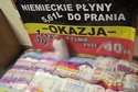 "Niemieckie płyny do prania. Okazja". Gang podrabiał płyny do mycia naczyń i proszki do prania