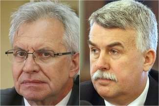 Krzysztof Michałkiewicz i Sławomir Zawiślak