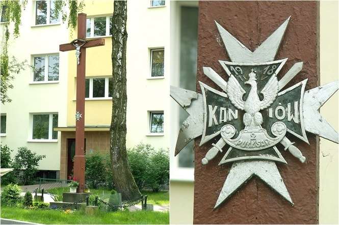 Krzyż kaniowczyków w Puławach, odznaka 2 Pułku Saperów Kaniowskich