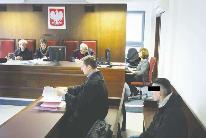 18-latek został skazany na rok pozbawienia wolności w zawieszeniu na pięć lat. Fot. Maciej Kaczanowski