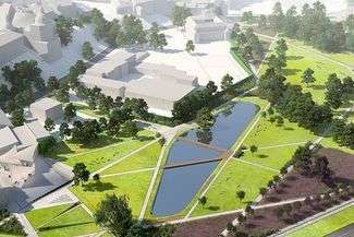 Nowy park na Błoniach pod Zamkiem. "Nie chcemy, by błonia były tylko spacerniakiem"