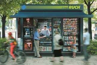 Pasażerowie nie mogli kupić biletów MZK w kioskach ruchu w Białej Podlaskiej/ fot. Ruch 