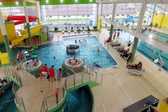 Dzieci, które nie ukończyły trzeciego roku życia będą wchodziły do aquaparku za darmo. Fot. Chełmski Park Wodny/Facebook