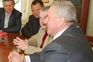 Marian Tokarski (na pierwszym planie)