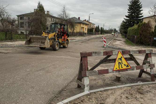 Miasto planuje m.in. dalszą budowę ulicy Kruczej/ fot. UM Biała Podlaska