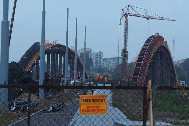 Nowy most na Bystrzycy ma być gotowy w połowie przyszłego roku (fot. Maciej Kaczanowski / archiwum)