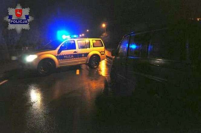 Wypadek w Siedliszczach (fot. Policja)