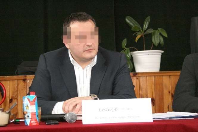 Leszek B. był przewodniczącym rady gminy Markuszów