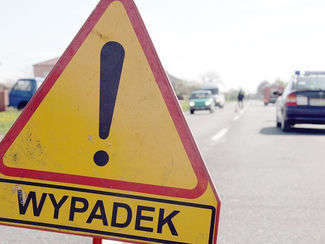 DK 17. W Łabuńkach Pierwszych zderzyły się dwa samochody