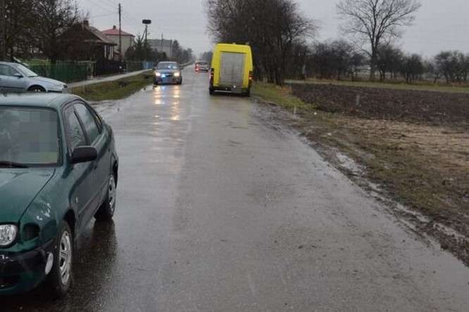 Wypadek w Horyszowie Polskim (fot. Policja)