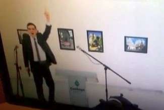 Zabójstwo ambasadora Rosji w Turcji. Kamery zarejestrowały strzały