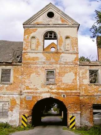 Pałacowa oficyna w Różance (gm. Włodawa)