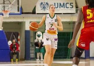 Tess Madgen znów będzie dziś pierwszą rozgrywającą Pszczółki
Fot. azs.umcs.pl