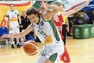 Marta Mistygacz w środę zadebiutowała w nowych barwach
fot. Maciej Kaczanowski