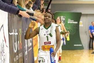 Uju Ugoka i jej koleżanki miały nietęgie miny po niedzielnym spotkaniu
FOT. AZS.UMCS.PL