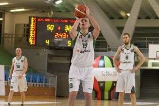 FOT.WWW.AZS.UMCS.PL
Mateusz Wiśniewski był najlepszym graczem AZS UMCS w meczu w Białymstoku
