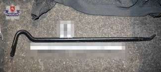 Sprzęt użyty do włamania