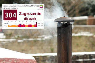 Smog w Lublinie. Najwyższy poziom zanieczyszczeń do tej pory. Czytelnik: "Zagrożenie dla życia"