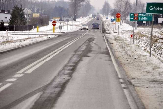 Generalna Dyrekcja Dróg Krajowych i Autostrad w Lublinie wielokrotnie modernizowała to skrzyżowanie