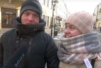 Walentynki w Lublinie - sonda uliczna