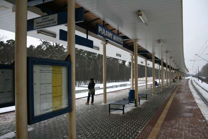 Stacja kolejowa Puławy Miasto