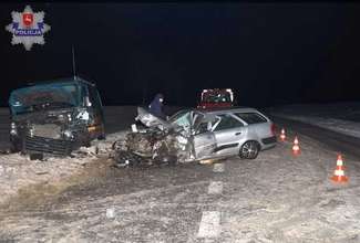 Wypadek w miejscowości Guzówka Kolonia