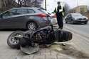 Wypadek na Drodze Męczenników Majdanka. Wymusiła pierwszeństwo na skuterze