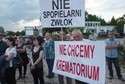 Przeciwko spopielarni protestowali w ubiegłym roku mieszkańcy