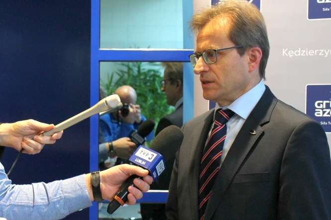 Wojciech Wardacki, prezes Grupy Azoty podczas wizyty w Puławach zapewnił, że Zakłady Azotowe pozostaną niezależną spółką giełdową