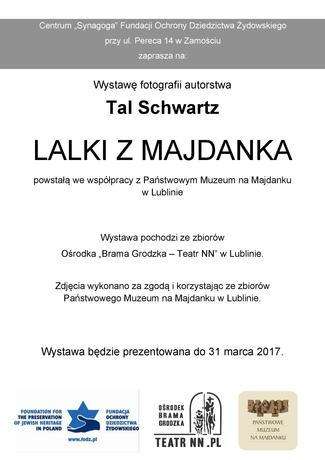 "Lalki z Majdanka” w zamojskim Centrum "Synagoga”