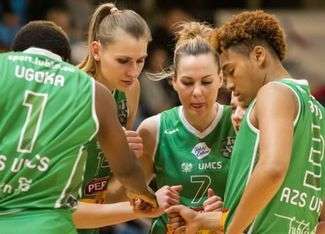 Pszczółka Polski Cukier AZS UMCS gra w Final8 EEWBL