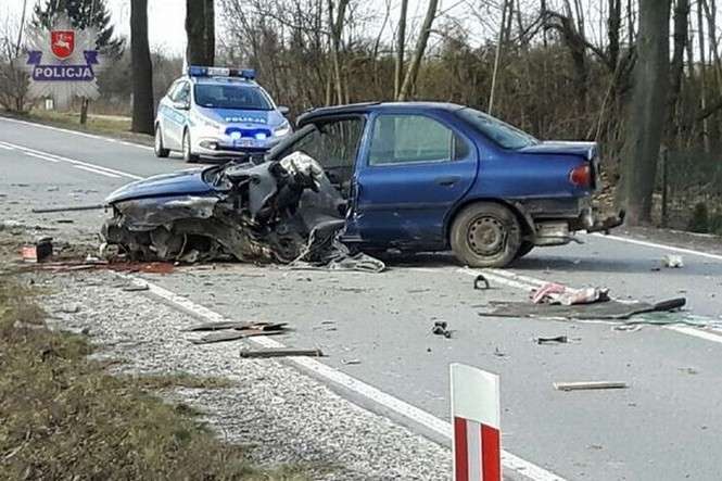 Wypadek w miejscowości Borów