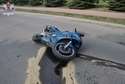 Ryki: BMW zderzyło się z motocyklem (zdjęcia)
