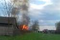Pożar w miejscowości Pieńki