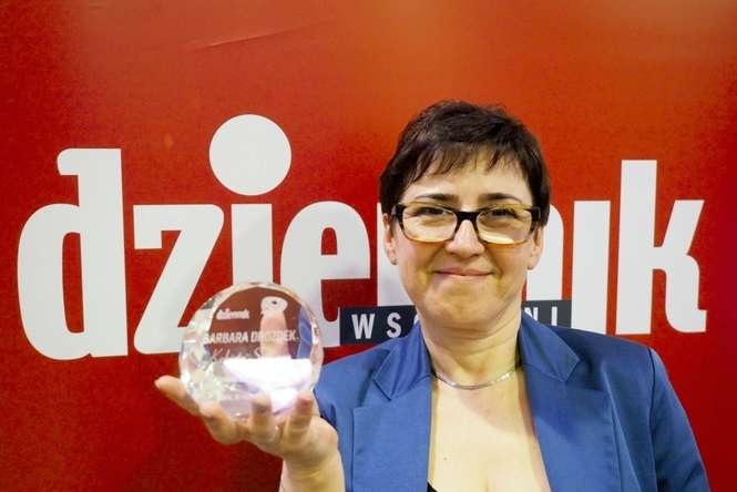 Barbara Drozdek, dyrektor Rodzinnego Domu Dziecka w Lublinie w naszym plebiscycie uzyskała 4995 głosów, co dało jej pierwsze miejsce w konkursie. To niemal 1/3 głosów oddanych na wszystkie kandydatki