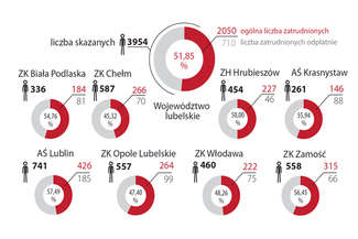 Coraz więcej skazanych zarabia. W Lubelskiem pracuje ponad połowa więźniów