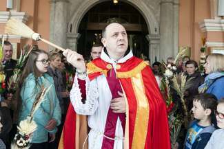 Niedziela Palmowa w Bazylice św. Antoniego w Radecznicy (zdjęcia)