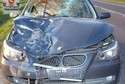 Dwa jelenie zderzyły się z BMW. Kierowca i pasażer trafili do szpitala