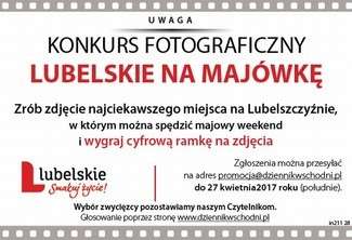 Konkurs fotograficzny Lubelskie na majówkę