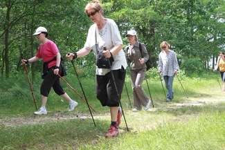 Bezpłatne treningi nordic walking w Białej Podlaskiej