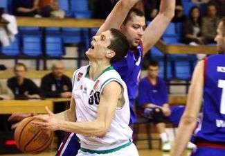 Michael Gospodarek jeszcze w barwach Novum Lublin