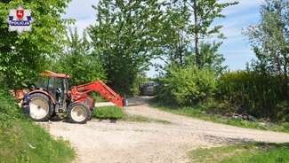 Wypadek w miejscowości Gródki