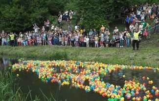 Wyścig kaczek w Lublinie. Będzie kolorowo