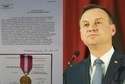Nagrodzony medalem przez prezydenta Dudę oddaje odznaczenie. Dlaczego?