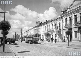 Ul. Piłsudskiego, 1939-1945
