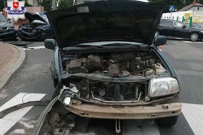 We wtorek w Białej Podlaskiej zderzyły się trzy samochody