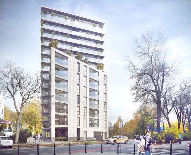Apartamentowiec zaprojektowany w pracowni Jerzego Korszenia będzie miał formę czterech brył
