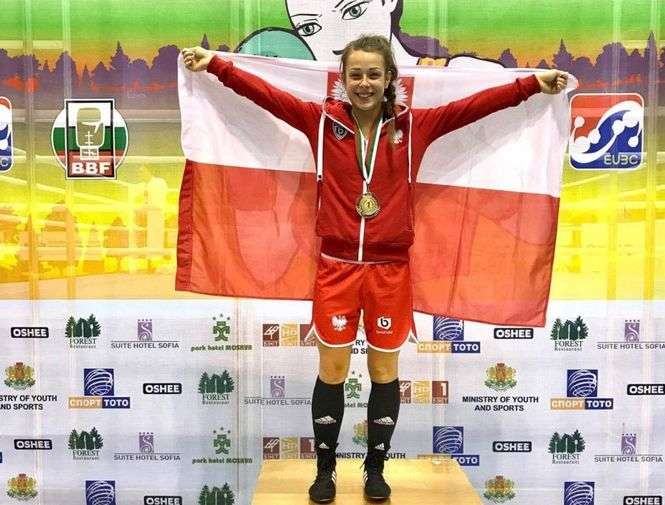 Daria Puszka na najwyższym podium młodzieżowych mistrzostw Europy w Sofii