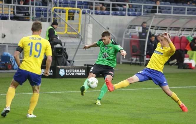 Grzegorz Piesio (na zdjęciu jeszcze w barwach Górnika) zagrał 90 minut w III rundzie eliminacji do LE