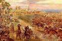 Bitwa pod Komarowem. Tryptyk Jerzego Kossaka Rozgromienie konnej armii Budionnego 31 sierpnia 1920 roku